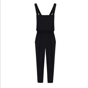 Black Harem Jumpsuit Overalls